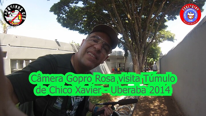 Túmulo de Chico Xavier Câmera Gopro da Rosa 2014 Exclusivo Membros @ArquivosCFB