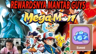 🔥🔥GILA DAPAT REWARDS 15RIBU DIAMOND!! LANGSUNG GAS KITA GACHA!! - MEGAMON