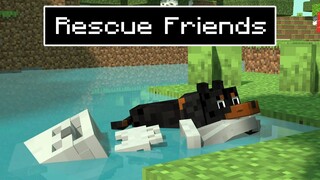 Monster School: Best Friend - Rescue Skeleton | Minecraft Animation