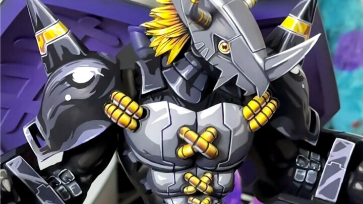 Give me some more time, I'll help you cut him out of the anime! Digimon Dark Battle Greymon