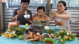 Cùng Gia Đình Đi Đổi Gio Với Món Lẩu Cá Ngát Tươi Ngon| TKQ & Family T639