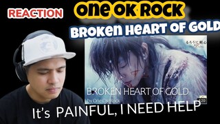 ONE OK ROCK - BROKEN HEART OF GOLD - SINGER REACTION