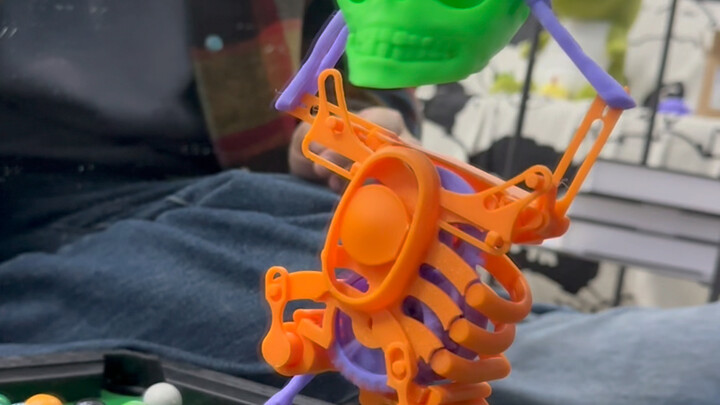 This little guy is really grooving!