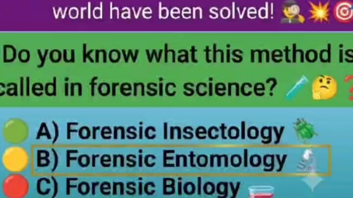 How Forensic Science Solves Murder Cases? 🧠 Fly Science Quiz!