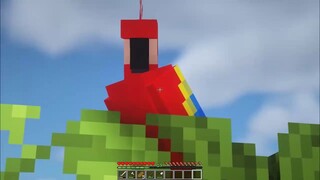 MEMBUAT RUMAH BURUNG BEO DI TENGAH LAUT !! - Minecraft Survival Indonesia #1