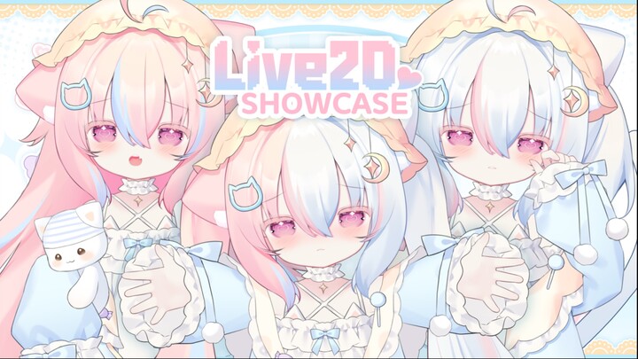 [Live2d model display] Hug me❤Fragrant and soft two-color strawberry ice cream