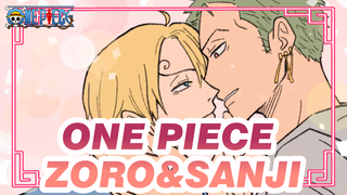 [ONE PIECE|Hand Drawn MAD]Zoro&Sanji(21-year-old Group)