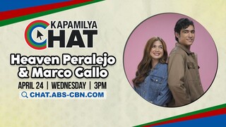 Heaven Peralejo & Marco Gallo | Kapamilya Chat