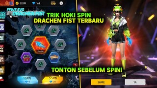 TRIK HOKI SPIN FFWS EVO DRACHEN FIST TERBARU FF !!