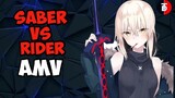 Saber vs Rider - Escapism [ AMV ] | Anime Edit | Fate Series