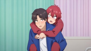 Jun giving piggy back ride to tomo 😉 | tomo-chan is a girl!!!!