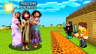 RODZINA ENCANTO vs TAJNA BAZA w Minecraft z SmileSlow i Matruner!