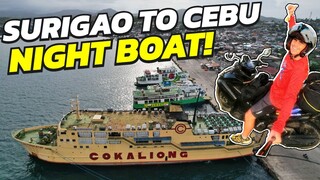 BIG PHILIPPINES BOAT - Surigao To Cebu By Motor (Cabin Travel)