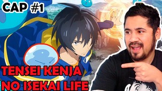 REACCION CAP #1 -TENSEI KENJA NO ISEKAI LIFE (My Isekai Life: I Ganed a Second Character Class)Slime