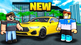 *UPDATE* 2 NEW CARS, SELL CARS & GT3 RACE PACK In Roblox Car Dealership Tycoon!!!