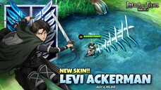 SEKEREN INI SKIN KAPTEN LEVI🔥‼️