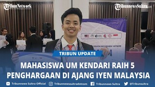 Sosok Yudhi Tri Adyagsa, Mahasiswa UM Kendari Raih Lima Penghargaan Pada Ajang IYEN di Malaysia