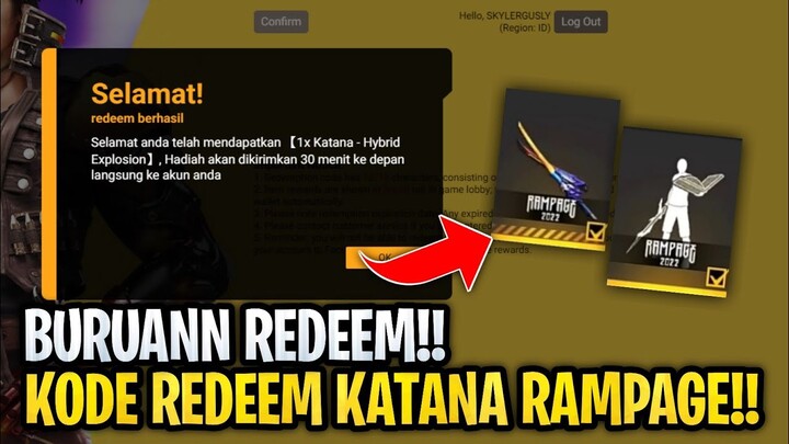 RESMI GARENA! KODE REDEEM FREE FIRE TERBARU 20 JUNI 2022 HARI INI