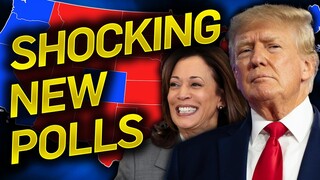 Trump OBLITERATES Harris In NEW A+ RATED POLLS (Map Projection)