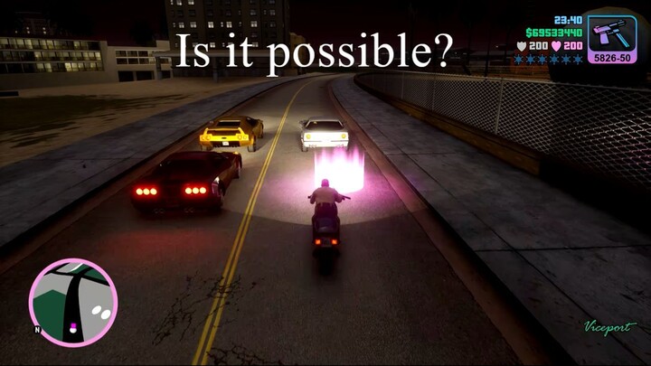 Grand Theft Auto: Vice City - The Definitive Edition: Can you win VC Endurance with a PCJ 600?