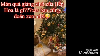 Mở quà giáng sinh dành cho dân yêu bếp🤣🤣🤣_Bếp Hoa