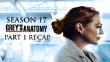 Grey's Anatomy | Season 17 Part 1 Recap