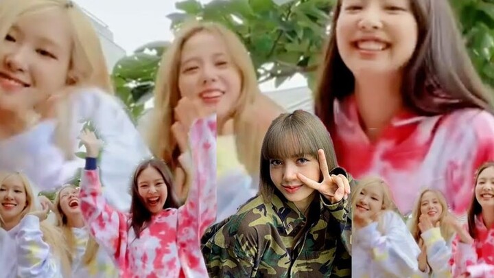 BLACKPINK all members LALISA portrait mode dance challenge