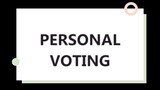 12_14 - PERSONAL VOTING (VCM)