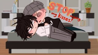 °•Stop wiping my kisses!•°°•[He Tian × Mo Guan Shan]•°°•Gacha club-meme•°