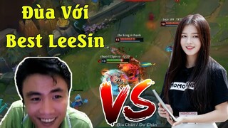 Rừng LeeSin - Đua Rank Chém Gió Cùng Em Gái 2k2 | ThrowThi