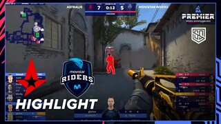 [HIGHLIGHTS] ASTRALIS VS RIDERS | QUARTER-FINAL | BLAST SPRING SHOWDOWN 2022 EUROPE