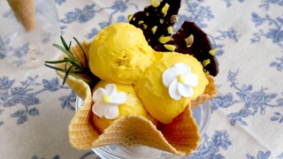 囤一冰箱的芒果冰淇淋吧，有了它，这个夏天太幸福了