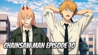 CHAINSAWMAN EPS 10 || LATIHAN KERAS DENJI DAN POWER BERSAMA KISHIBE