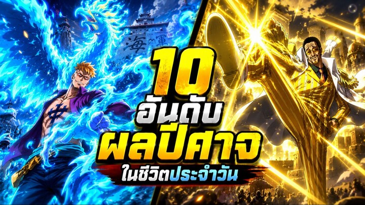 10 อันดับผลปีศาจที่ผมจะใช้ในชีวิตประจำวัน