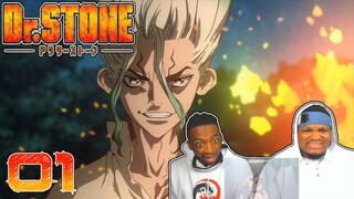 🔥🔥🔥THIS IS HEAT! SERIES PREMIERE!! Dr. STONE : Season 1 - Episode 1 | Reaction