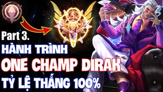 "Chuỗi Thắng 40" Hành Trình One Champ Dirak Tỷ Lệ Thắng 100% Cùng Tổng Thống Veres Part 3.