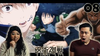 FUSHIGURO VS TOUDOU! THE SECOND YEARS CAN FIGHT! Jujutsu Kaisen Episode 8 Reaction