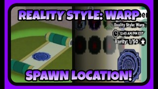 REALITY STYLE: WARP *SPAWN LOCATION* IN SHINDO LIFE 2 ROBLOX 2021!