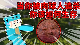 Saat kamu dikejar bakso! Bagaimana cara bertahan hidup? Paket data seru Minecraft