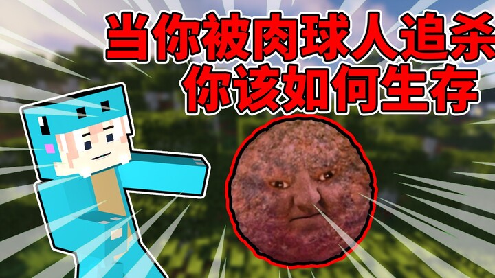 เมื่อคุณถูกลูกชิ้นไล่ล่า! คุณจะเอาชีวิตรอดได้อย่างไร? มายคราฟ แพ็คข้อมูลสนุก ๆ