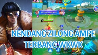 NENDANG ZILONG AMPE TERBANG WKWK