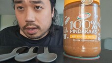 ASMR SPOON LICKING PEANUT BUTTER & RAIN SOUNDS🥜🧈