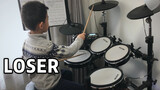 [Music]Play <LOSER> with drum set