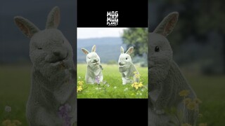 Rabbit - MOGMOG PLANET Observation Diary | It's Anime #shorts #anime #animals