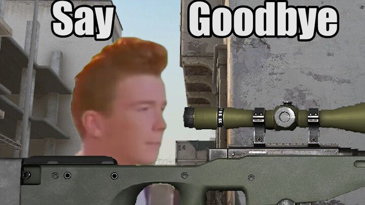 Rick Astley玩CSGO