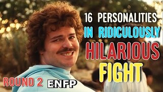 16 Personalities in Ridiculously Hilarious Fight 🤼| MBTI memes (2/4) funny movies scenes