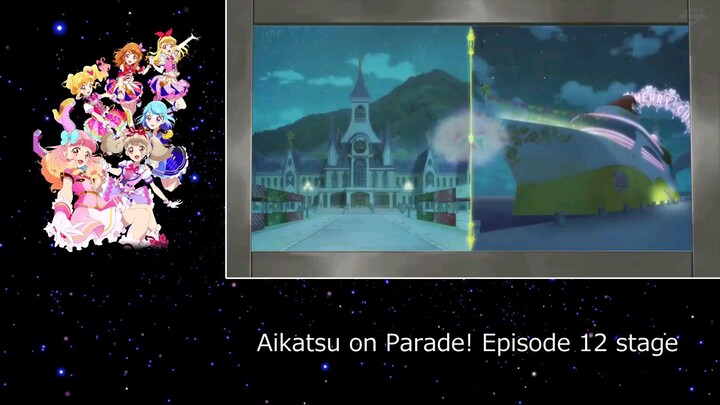 aikatsu on parade Christmast stage