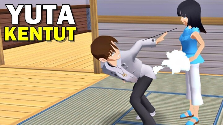 Yuta Kentutin Mio Lucu Bikin Ngakak - Sakura School Simulator