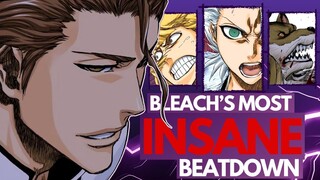 AIZEN DESTROYS EVERYONE! Examining the CRAZIEST BEATDOWN in Bleach - AIZEN vs THE GOTEI 13 & VIZARDS