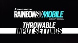 Rainbow Six Mobile Throwable Input Settings in Closed Alpha